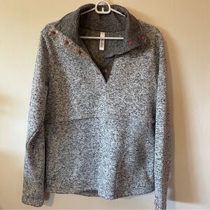 Latched Mama Perfect Nursing Pullover - Gray size S